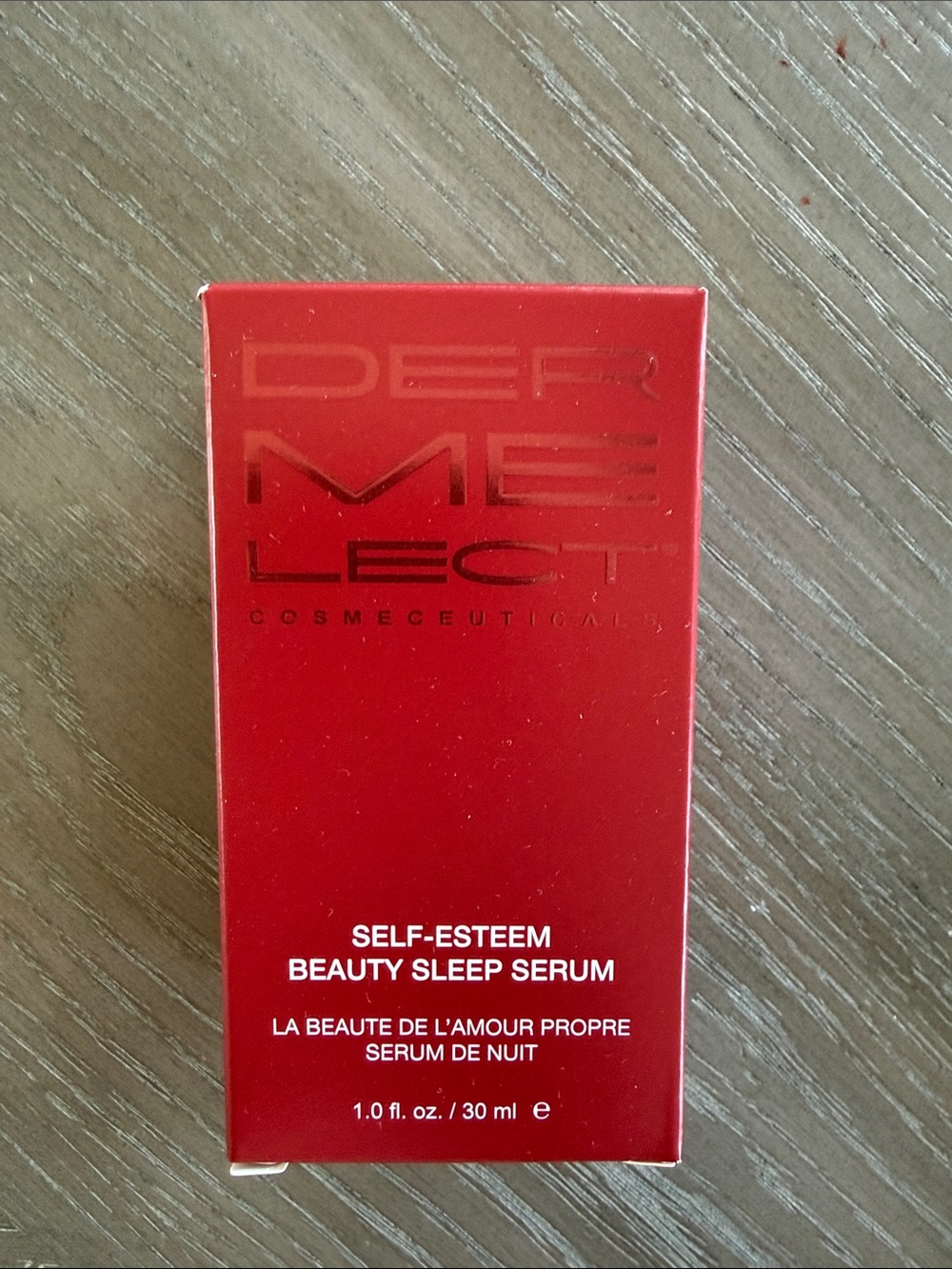 DERMECT Self-Esteem Beauty Sleep Serum — Red